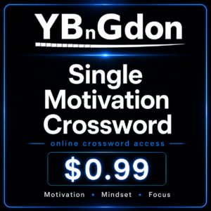 Single Motivation Crossword Access